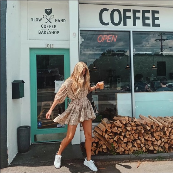 Mykanos Gypsy Inspired Paisley Floral Shift Dress - Picture 5 of 16